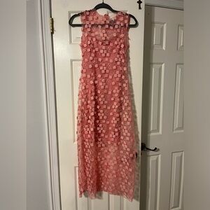 Embellished Floral Dress